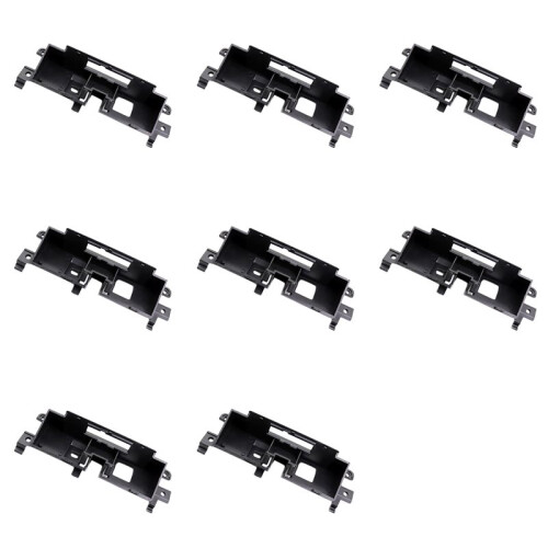 8X Car Trunk  Tailgate Button Holder Case Base Bracket Key Plate Garnish Frame for  X-Trail 2008-2013