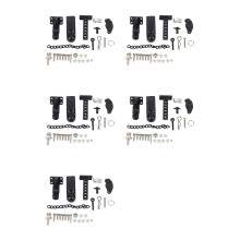 5X Crochet de Remorque D'Attelage en Métal pour Voiture Télécommandée SCX10 90046 TRX4 1/10 RC, Modèle de Voiture Télécommandée, pour Bébé