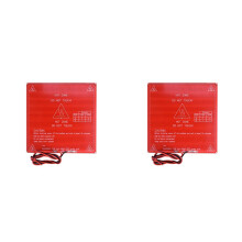 2X 3D Printer Accessories with A Heated Bed Dual Voltage Circuit Board MK2B, Support 12V, 24V