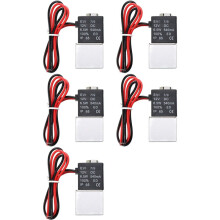 5 Pc 1/4 Cala NPT 2 Sposoby Normalnie Zamknięty Zawór 12 V Pneumatyczny Aluminiowy Elektryczny Zawór Elektromagnetyczny Powietrza