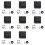 8X for  3D Printer DIY  Model Clock MH011 Components Kit for 3D Printing DIY  Gift 2