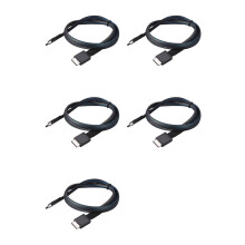 5X PCIE4.0 SAS Cable 24Gbps Oculink Data Extension Cable SFF-8611 to SFF-8611 Server Data Transfer (1m)