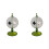 2X 4 Blades Rotating Glass Windmill Solar Powered Crookes Radiometer Light Mill/Educational Teaching Study Tool C 1
