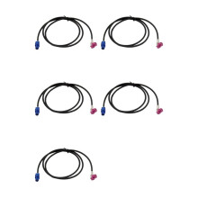 5X dla B8 MQB MIB STD2 ZR NAV Discover Pro Radio Ekran Kabel Wiązka Przewodów 100 cm