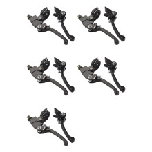 10x Clutch Brake Lever for 22mm 7/8 Inch Handlebar 110Cc 125Cc 140Cc TTR 125Cc Apollo 125 Pit Dirt Bike ,Black