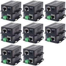 16X Konwerter Ethernet Przez Skrętkę - Przedłużacz Ethernet Przez Skrętkę, Linię Telefoniczną, Wzmacniacz Sieci LAN RJ45
