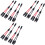 12X Power Solar Connector Y-Branch Cable, Solar Cable Parallel Adapter for Solar Panels 1