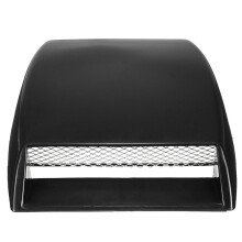 4X Universal Car Auto Black Decorative Air Flow Intake Scoop Bonnet Vent Cover Hood