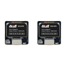 2X Axisflying M10 GPS Module Built-in Electronic Compass QMC5883 UBLOX Protocol for RC Airplane FPV Long Range