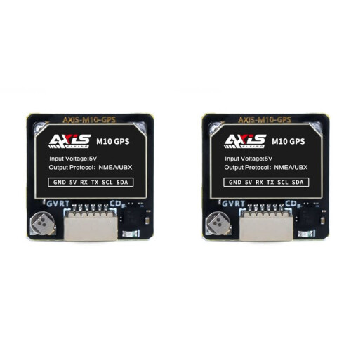 2X Axisflying M10 GPS Module Built-in Electronic Compass QMC5883 UBLOX Protocol for RC Airplane FPV Long Range