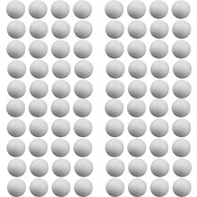 80 Pcs Air Practice Balls,Foam , Training Indoor and Outdoor, for Backyard Hitting Mat,White