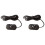 2X Amplifier Tuner Controller Subwoofer Remote Volume Adjust Controller for Speakers Amplifier 4-Core Crystal Interface 1