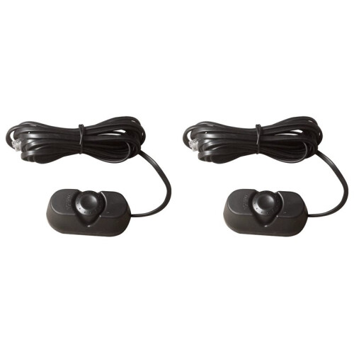 2X Amplifier Tuner Controller Subwoofer Remote Volume Adjust Controller for Speakers Amplifier 4-Core Crystal Interface
