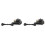 2X 6-Pins Auto-Achterhoogtesensor C2D16582 voor  XJ 2010 2011 2012 2013 2014 2015 2016 2017 2018 1