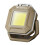 2X COB LED Work Light Rechargeable Flashlight with Magnetic Base Inspection Light Waterproof Torch Light A 2