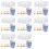 160 Strips 960 Pots Empty Paint Strips and 160 Pieces Paint Brushes,Paint Cup Clear Plastic Containers,3Ml/0.17Oz 2