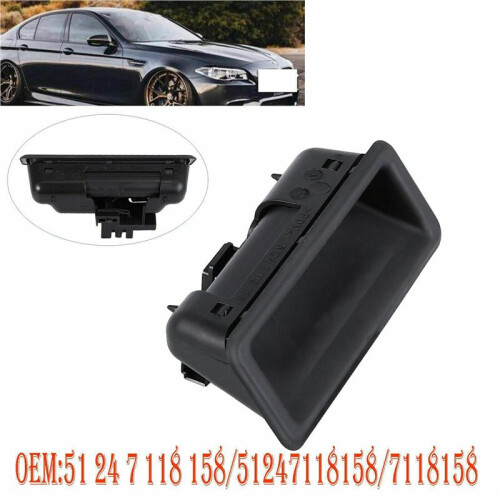 5X 51247118158 Trunk Lid Lock Release Push Button Boot Tailgate Handle  for- E60 E90 E91 E92 E92 E93 E70 E71