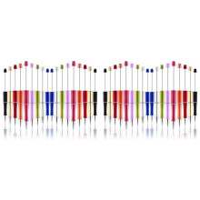 80Pcs Beaded Ballpoint Pen DIY Plastic Pen Personalized Gift School Office Writing Supplies Stationery Wedding Gift