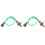 2X 234-9109 22641-AA610 New Front Lambda Probe Oxygen O2 Sensor for  IMPREZA XV 1.6L FORESTER 2.0L 2.5L 2011-2017 2