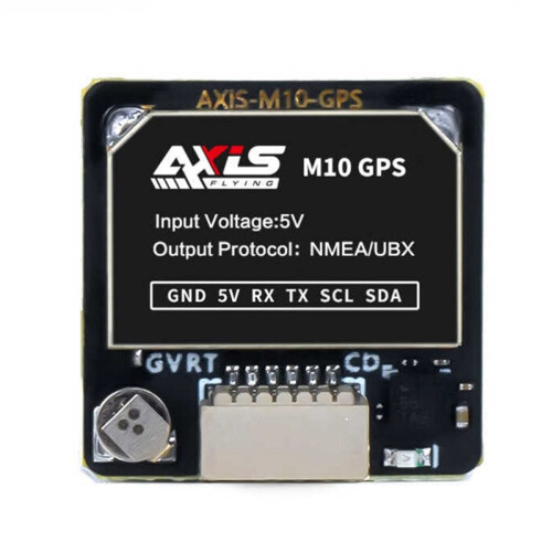 2X Axisflying M10 GPS Module Built-in Electronic Compass QMC5883 UBLOX Protocol for RC Airplane FPV Long Range 1