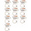 100Pcs Tuning Pin Nails&100Pcs Rivets,with L-Shape Tuning Wrench,100 String Laiyaqin String 2