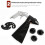 2X Pneumatic Sandblasting Tool Kit Sand Blasting Machine Set Versatile Sandblaster Handheld 5