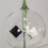 2X 4 Blades Rotating Glass Windmill Solar Powered Crookes Radiometer Light Mill/Educational Teaching Study Tool C 6