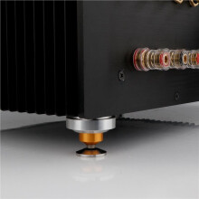8X Aluminum Isolation Spike Feet Stand Damper Pad for Hifi Audio AMP Cabinet Speaker Turntable Record