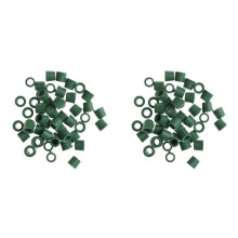 100Pcs/Lot Air Conditioning Sealing 1/4 Inch Charging Hose Manifold Repair Seal Kit Replacement Sealing (Green)