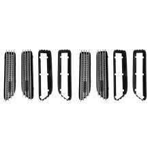 4x Side Vent Grill for 3 Series M3 E46 2001-2006 Air Vent Trim Cover 51137895913 51137895914