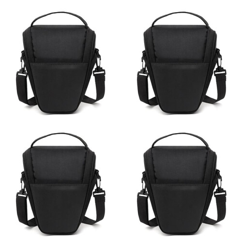 4X Camera Bag Triangle Camera Case Shoulder Case Digital Camera Bag for DSLR SLR Camera