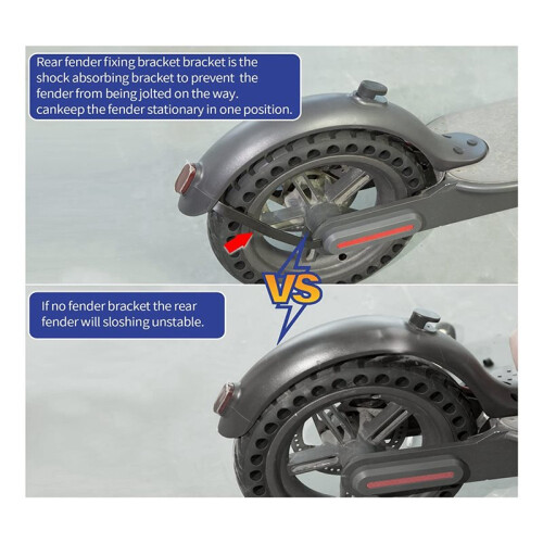 2X Scooter Rear  Compatible with  M365 / M365 Pro / 1S / Pro 2 / Essential, Support Mudguard Bracket Fenders Accessory