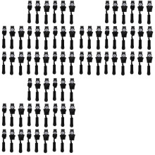 Zipper Repair Kit, 72 Pcs Universal Replacement Zipper Slider Fixer Sliding Teeth Screw , Instant Zipper