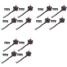3X RC RS2205 2205 2300KV CW CCW Motor Sem Escova para 2-6S 20A/30A/40A ESC FPV RC QAV250 X210 Drone Multicóptero de Corrida