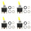 4X Toggle  4360328S for JLG BOOM LIFTS E40AJP, E45A, E45AJ, E300A, E300AJ, E300AJP, E400A ,E400AJP, E450A 1