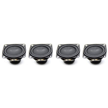 4 STUKS Audio Speaker 4 Ω 10W 53Mm 2 Inch Bass Multimedia Speaker Luidspreker DIY Sound Speaker voor Home Theater)