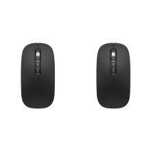 2X AI Voice Mouse Voice to Text Mouse Rechargeable 2.4G Wireless Mouse Voice Input Mouse for Laptops,B