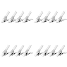 16 Pack Dress Clips Clothing Clamps for Fitting Bridal Seamstress Mannequin Heavy Duty Fixed Clamp Wedding Photographer