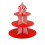 2X Cardboard Cupcake Stand Tiered Cake Stand Multipurpose Cardboard Cake Stand Practical Cake Tier Stand Cupcake Stand 2