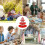 2X Cardboard Cupcake Stand Tiered Cake Stand Multipurpose Cardboard Cake Stand Practical Cake Tier Stand Cupcake Stand 3