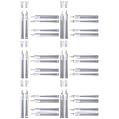 36 Empty Fillable Blank Paint Pen Markers Refillable Paint Pen Fine Tip Graffiti Markers Acrylic Markers