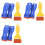 9Pack Plastic  Blades Scraper Tool No Scratch Sticker Removal Scraper for Cleaning Adhesive Label Decal Glue From 1