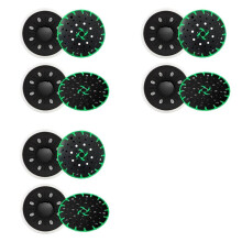 Soft Sanding Pad + Hard Sanding Pad for RO 150 FEQ Sander, 6 Inch Back- Sanding Discs (6-Pack)