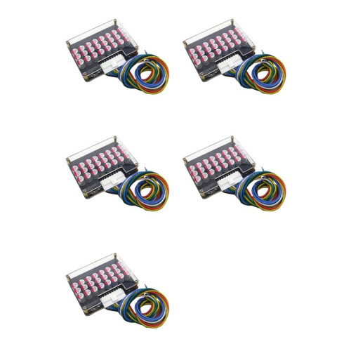 5X Whole Group Balancer 8S 5A Active Lithium Lipo Lifepo4 Equalizer  Transfer Capacitor BMS Board with Shell 1