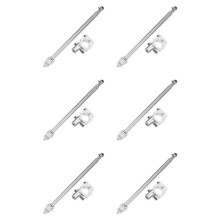 6X Bike Flag Pole Motorcycle Flagpole Cycling Handlebar Holder Mounting Stand Flag Pole Holder Accessories