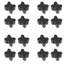 16PCS Rubber Coil Spring Spacers,Heavy Duty Front Coil Spring Booster Kit for 1inch to 1.5inch Coil Spring Lift