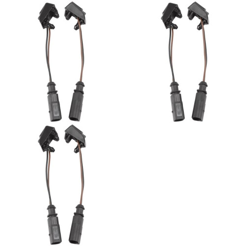 6PCS Windshield Windscreen Washer Nozzle Spray Jet 1Z0955986 for  OCTAVIA 2004-2015 Heated