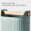 Coffee Knock Box Large Capacity Espresso Grounds Container Powder Beveled Residue Dump Bucket Maker Tools Light Green 6