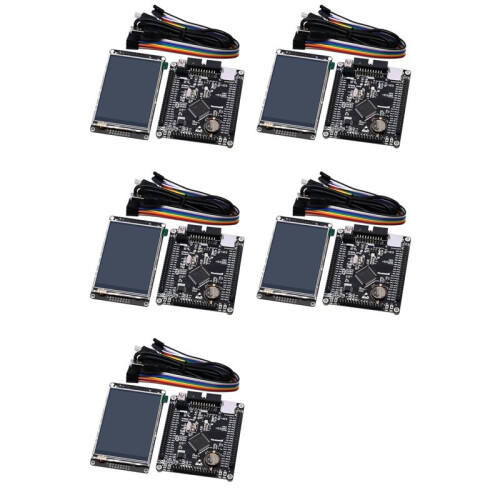 5X STM32F407VET6 Development Board Cortex-M4 STM32 Minimum System Learning Board ARM Core Board +3.2 Inch LCD TFT Screen