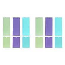 12PCS Cutting Mat for Cutter Plotter Super Grip 6.5x4.5Inches and 12x4.5Inches Cutting Pad Crafting Mat